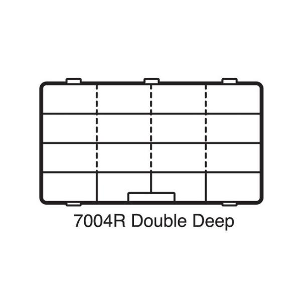 4 Fixed Compartments Double Deep - 6573HM