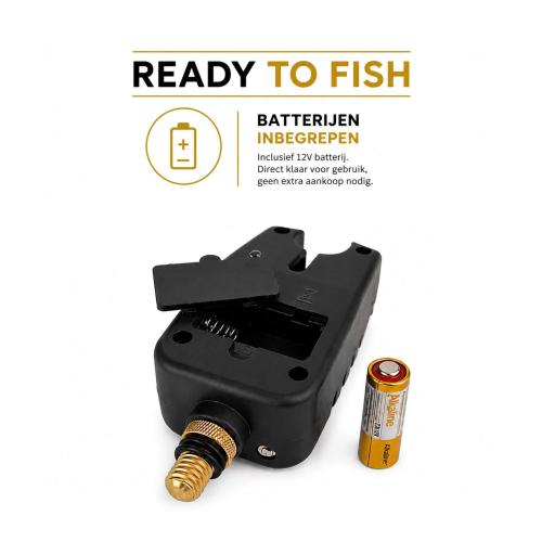 Комплект сигнализатори с колчета Fish-Xpro Bite Alarm Bankstick Set - 2 Rod
