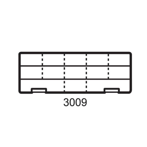 Кутия Tuff Tainer - 3 Partitions - 6539HM
