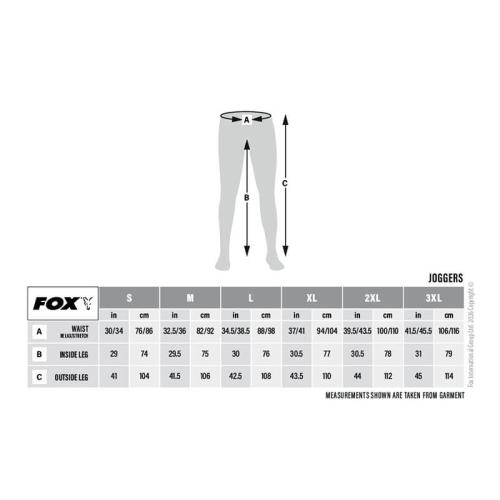 Панталон Fox Classic Jogger - Black / Orange