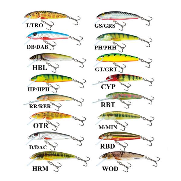 Потъващ воблер Salmo Minnow 