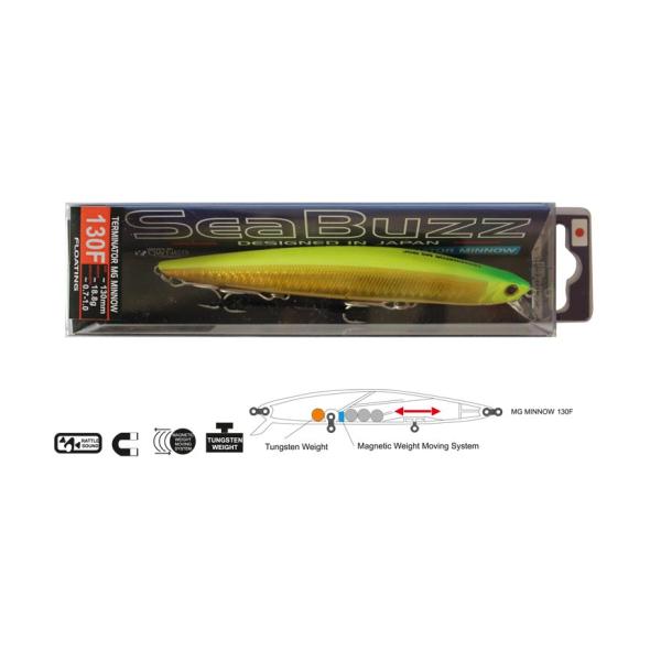 Sea Buzz Terminator MG Minnow 130F