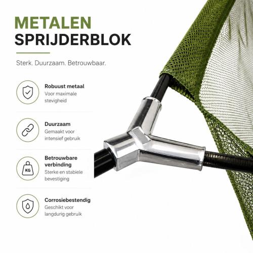 Шаранджийски кеп Faith Carp Landing Net Carbon Handle - 2 секции