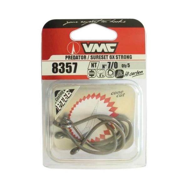 VMC 8357 NT 6X Strong Livebait / Catfish Hook