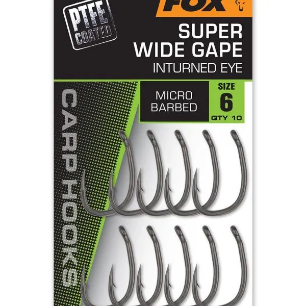 Куки Fox Super Wide Gape Inturned Eye