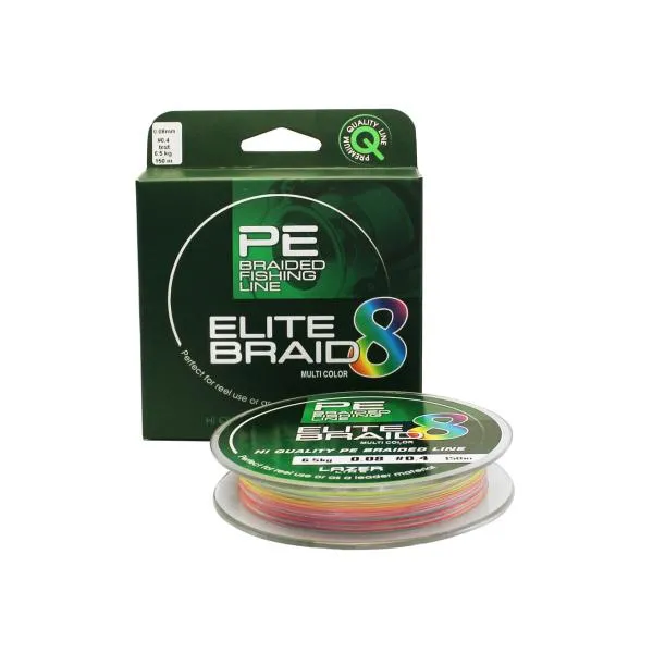 Плетено влакно Elite 8 Braid Multi Color - 8 нишки