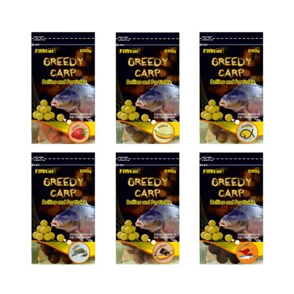 Протеинови топчета Filstar Greedy Carp - 250 грама