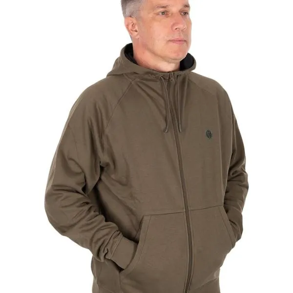 Суичър Fox Collection Zipped Hoody - Green