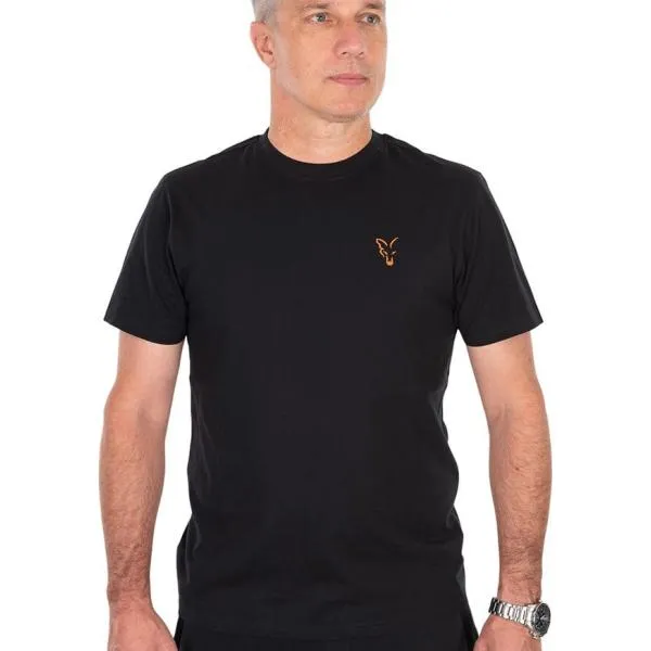Тениска Fox Classic T - Black / Orange